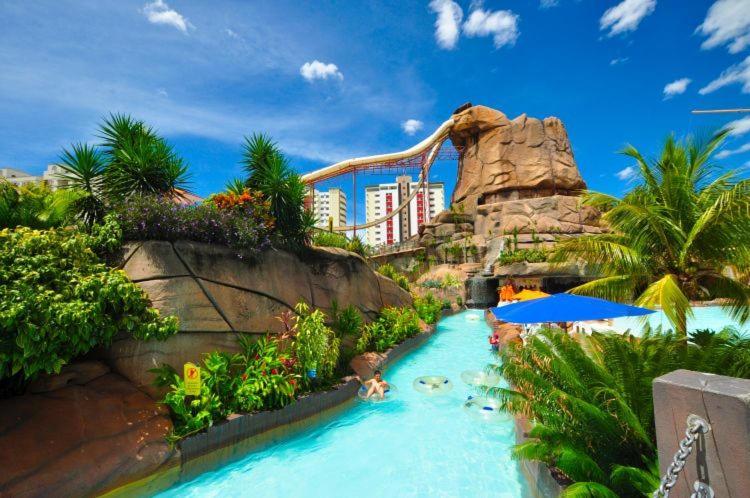 ホテル Piazza Acqua Park Reservas カルダス・ノバス エクステリア 写真