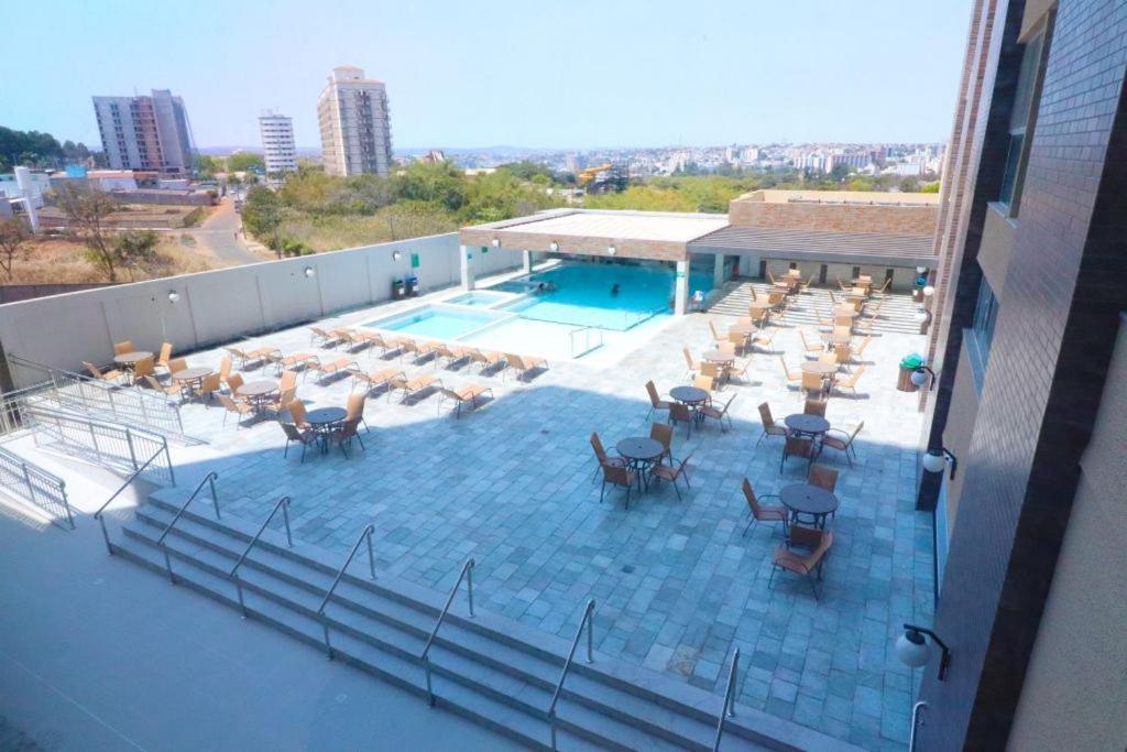ホテル Piazza Acqua Park Reservas カルダス・ノバス エクステリア 写真