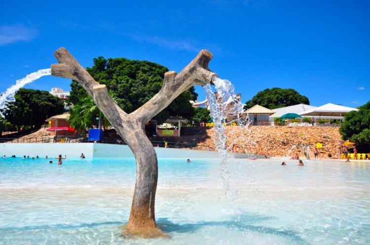 ホテル Piazza Acqua Park Reservas カルダス・ノバス エクステリア 写真