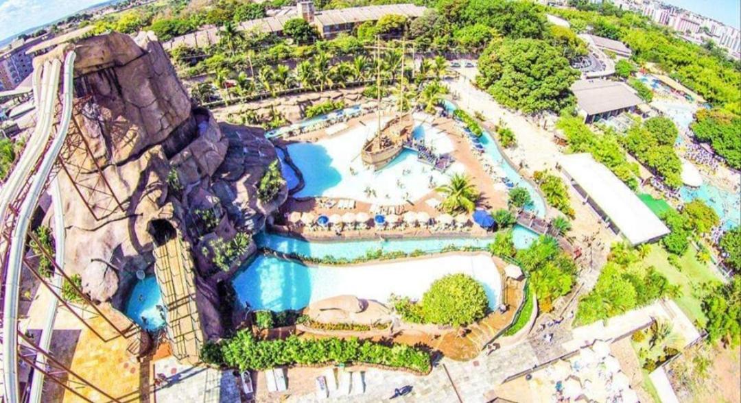 ホテル Piazza Acqua Park Reservas カルダス・ノバス エクステリア 写真