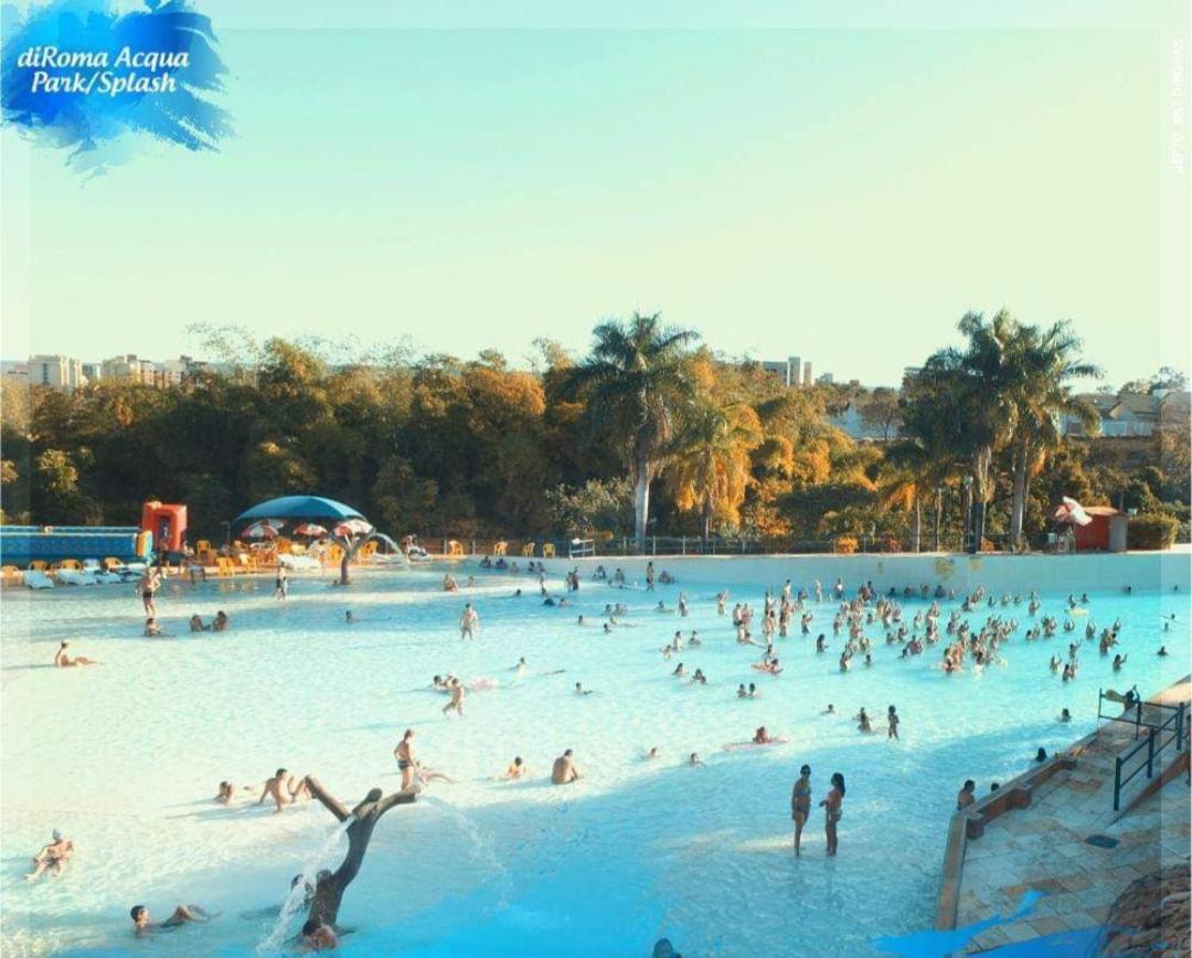 ホテル Piazza Acqua Park Reservas カルダス・ノバス エクステリア 写真