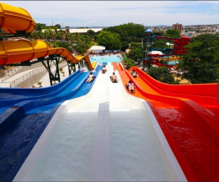 ホテル Piazza Acqua Park Reservas カルダス・ノバス エクステリア 写真